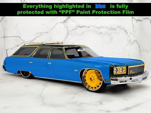 Green 1976 Chevrolet Impala Base