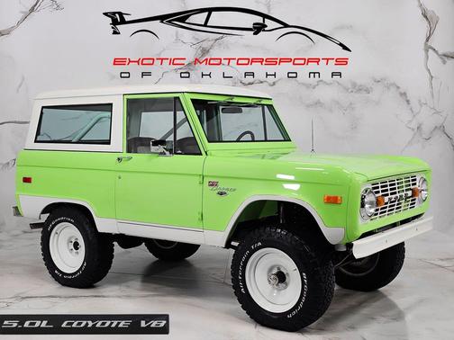Green 1970 Ford Bronco