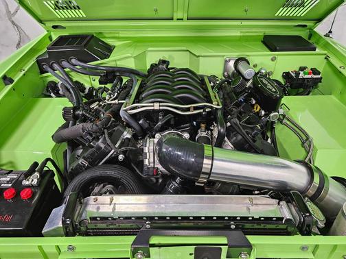 Green 1970 Ford Bronco