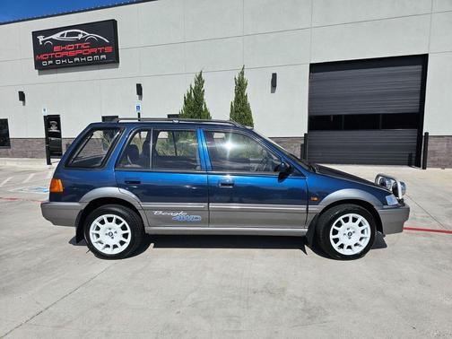 Blue 1996 Honda Civic Shuttle Beagle