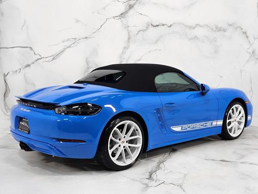 Blue 2024 Porsche 718 Boxster