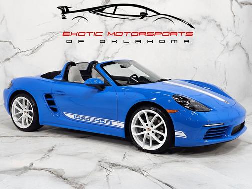 Blue 2024 Porsche 718 Boxster