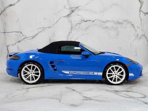 Blue 2024 Porsche 718 Boxster