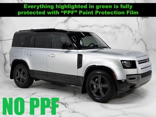 Silver 2022 Land Rover Defender 110 X-Dynamic SE