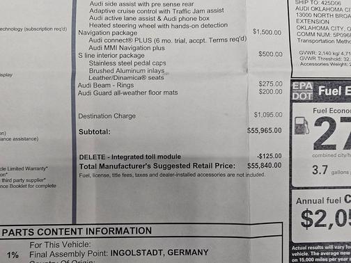 2023 Audi A5 45 S line Premium Plus