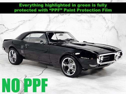 Black 1968 Pontiac Firebird
