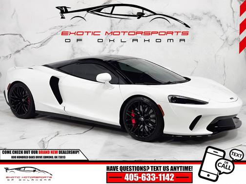 White 2022 McLaren GT Coupe