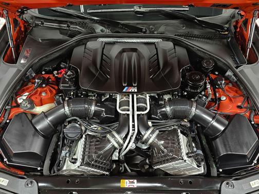 Orange Metallic 2013 BMW M5 Base