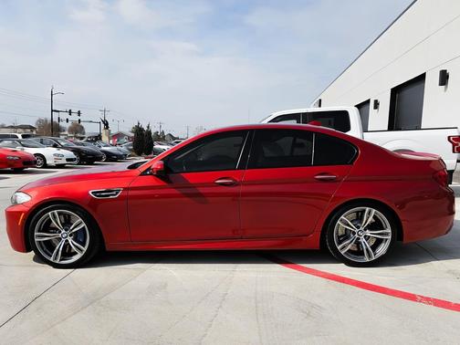Orange Metallic 2013 BMW M5 Base
