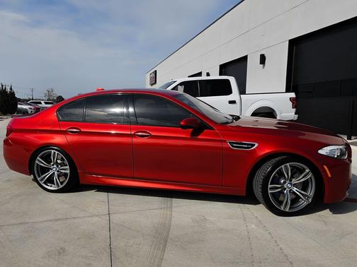 Orange Metallic 2013 BMW M5 Base