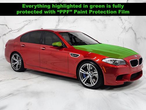 Orange Metallic 2013 BMW M5 Base