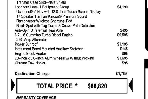 Pearl White 2022 RAM 2500 Longhorn