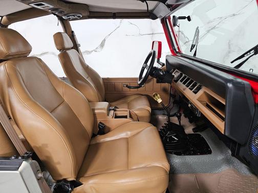 Silver 1995 Jeep Wrangler S