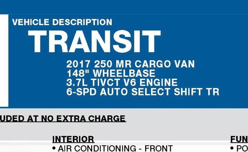 2017 Ford Transit-250 Base