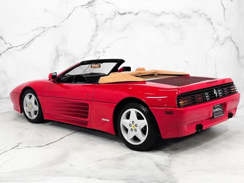 Red 1994 Ferrari 348 Spyder