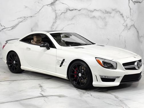 Diamond White Metallic 2013 Mercedes-Benz SL-Class SL 63 AMG
