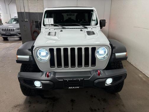 Bright White Clearcoat 2020 Jeep Wrangler Unlimited Rubicon