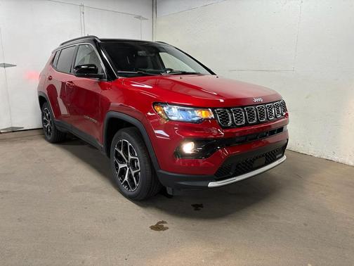 Red Hot Pearlcoat 2026 Jeep Compass Limited