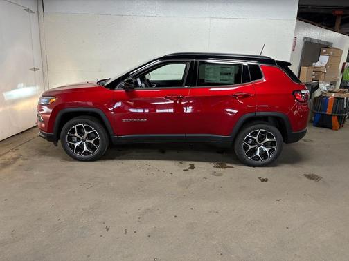 Red Hot Pearlcoat 2026 Jeep Compass Limited