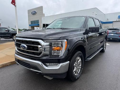 Agate Black Metallic 2022 Ford F-150 XLT