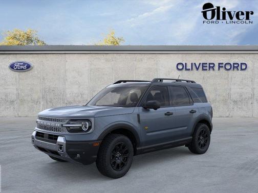 Azure Gray Metallic Tri-Coat 2026 Ford Bronco Sport Badlands
