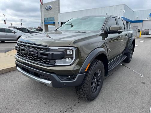 Shelter Green Metallic 2025 Ford Ranger Raptor