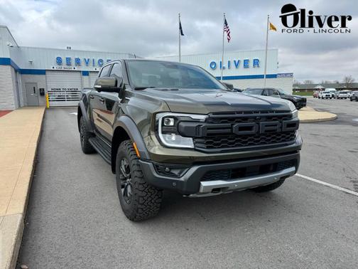 Shelter Green Metallic 2025 Ford Ranger Raptor
