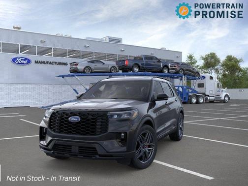 Agate Black Metallic 2026 Ford Explorer ST-Line