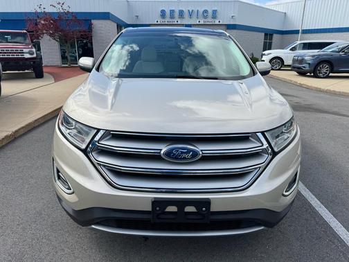 Ruby Red Metallic Tinted Clearcoat 2017 Ford Edge Titanium
