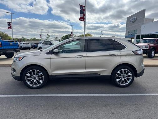 Ruby Red Metallic Tinted Clearcoat 2017 Ford Edge Titanium