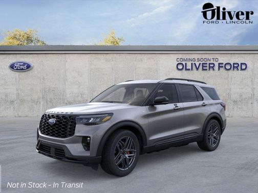 Carbonized Gray Metallic 2026 Ford Explorer ST-Line