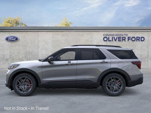 Carbonized Gray Metallic 2026 Ford Explorer ST-Line