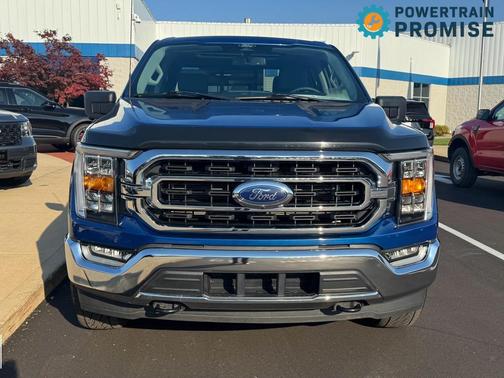 Atlas Blue Metallic 2022 Ford F-150 XLT