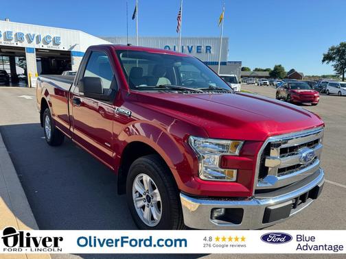 Ruby Red Metallic Tinted Clearcoat 2016 Ford F-150 XLT