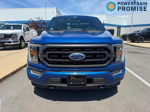 Atlas Blue Metallic 2022 Ford F-150 XLT