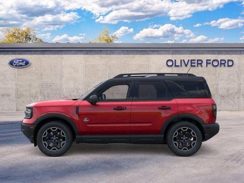 Ruby Red Metallic Tinted Clearcoat 2026 Ford Bronco Sport Outer Banks