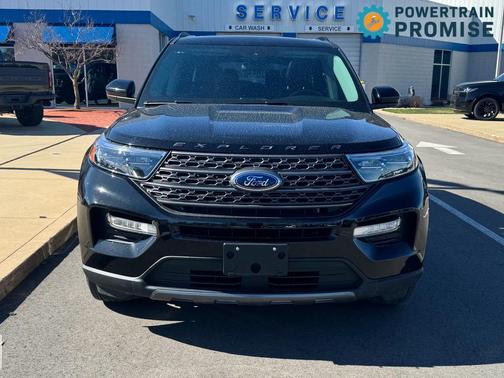 Agate Black Metallic 2023 Ford Explorer XLT