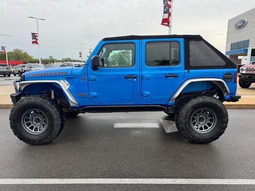 Hydro Blue Pearlcoat 2021 Jeep Wrangler Unlimited Rubicon
