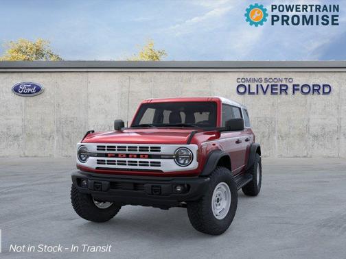 Ruby Red Metallic Tinted Clearcoat 2026 Ford Bronco Heritage Edition