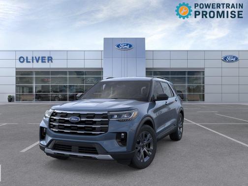 Vapor Blue Metallic 2026 Ford Explorer Active