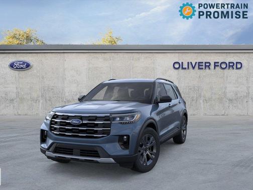 Vapor Blue Metallic 2026 Ford Explorer Active