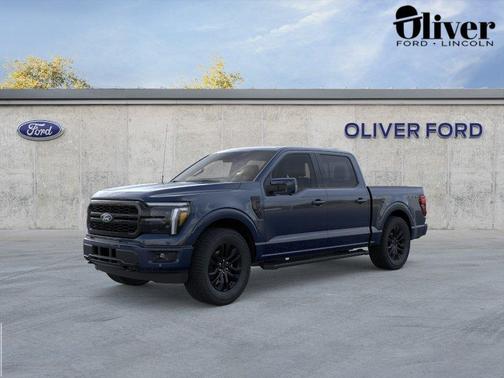 Antimatter Blue Metallic 2026 Ford F-150 Lariat Truck