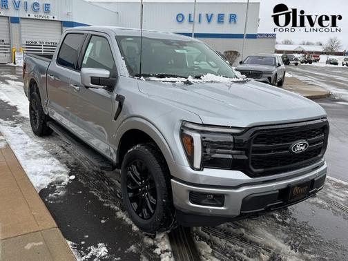 Iconic Silver Metallic 2026 Ford F-150 Lariat Truck