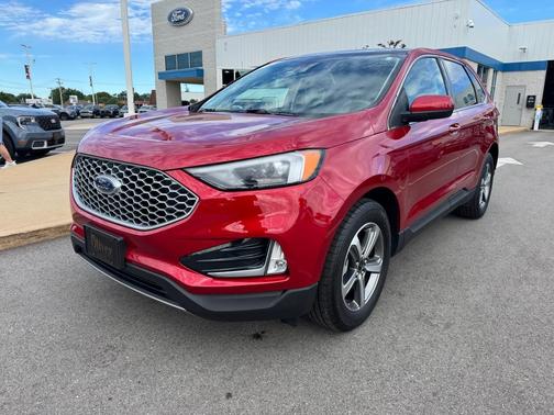 Rapid Red Metallic Tinted Clearcoat 2024 Ford Edge SEL