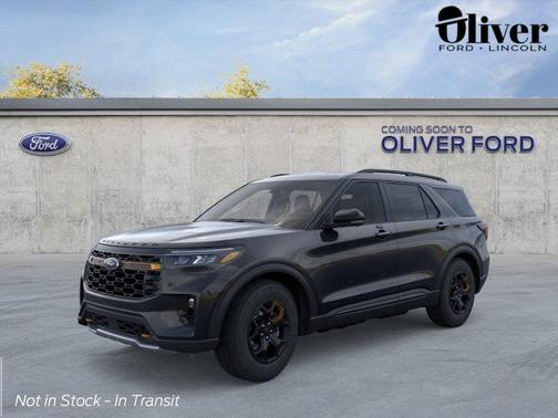 Agate Black Metallic 2026 Ford Explorer Tremor