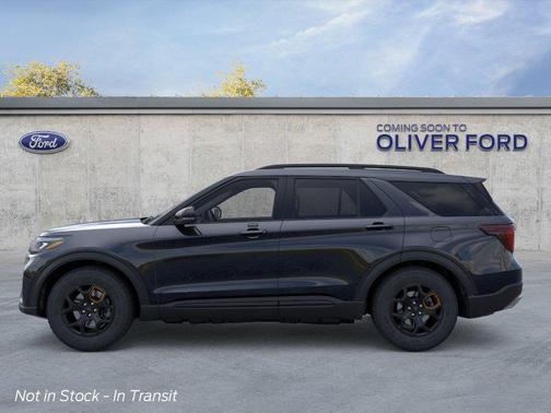 Agate Black Metallic 2026 Ford Explorer Tremor