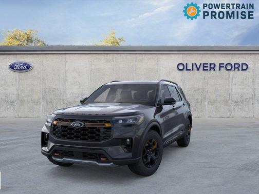 Agate Black Metallic 2026 Ford Explorer Tremor