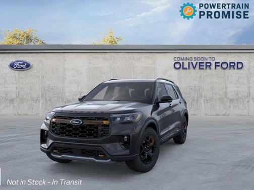 Agate Black Metallic 2026 Ford Explorer Tremor