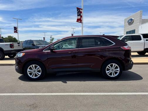 Burgundy Velvet Metallic Tinted Clearcoat 2019 Ford Edge SEL