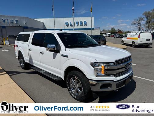 Oxford White 2019 Ford F-150 Lariat